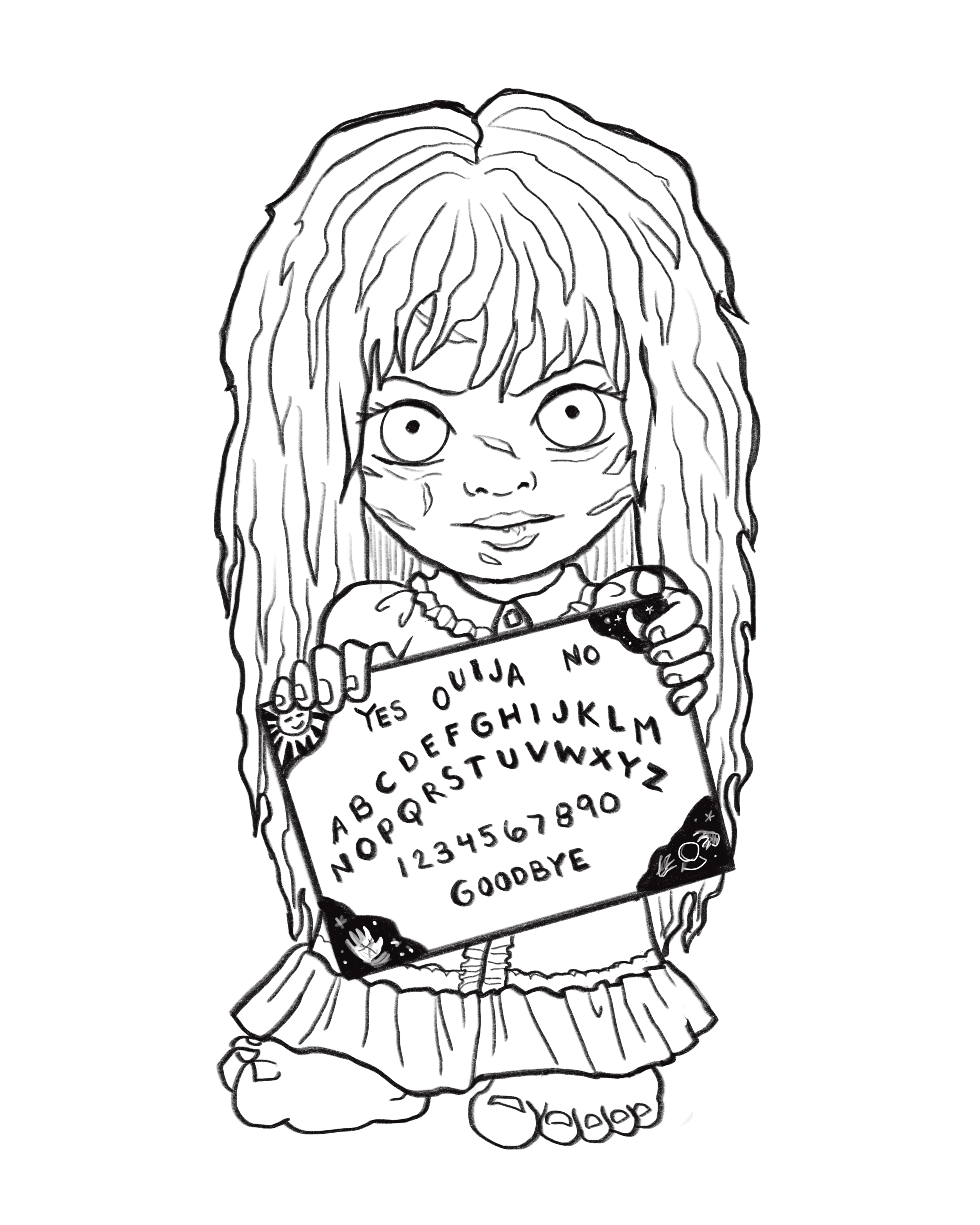 Free to Color The Exorcist